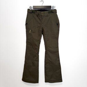 Airblaster Snowboard Pants Olive Green Womens Size Small
